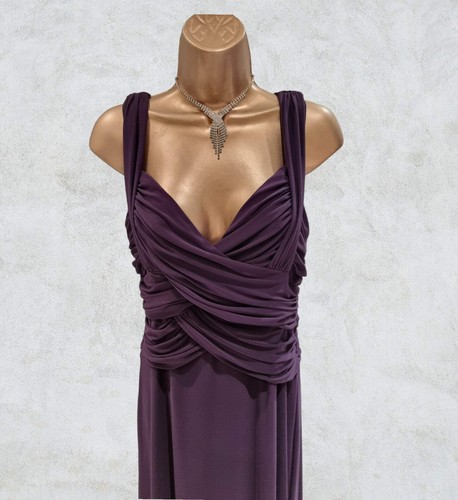 Phase Eight Damen Abendkleid lang mauve UK 14 US 10 EU 42 - Bild 3 von 6