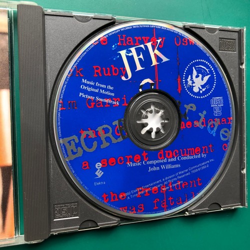 John Williams JFK Film Soundtrack CD Oliver Stone John F. Kennedy Costner Oldman - Picture 4 of 13