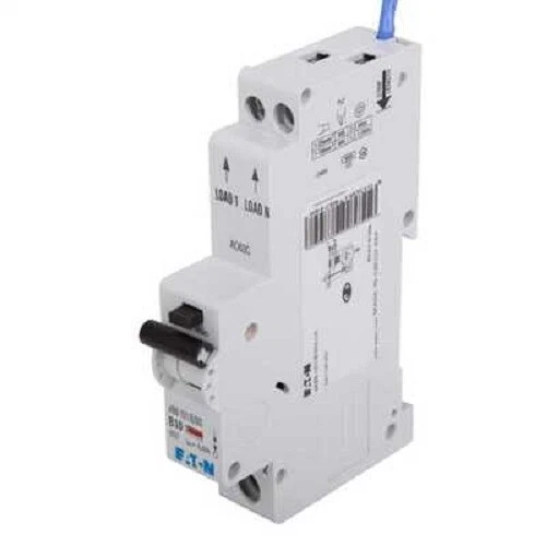 EATON B10 10 AMP 30mA EAD10BH30C SINGLE POLE RCBO CIRCUIT BREAKER