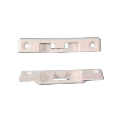 Metal Industries MI White Plastic Window Keeper 2-5/16'' Spacing