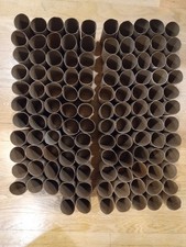 117 Empty Toilet Paper Rolls Cardboard Tubes Clean-School Craft Projects