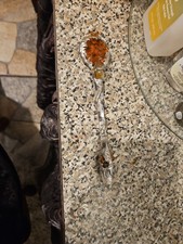 Silver And Amber Power Wand