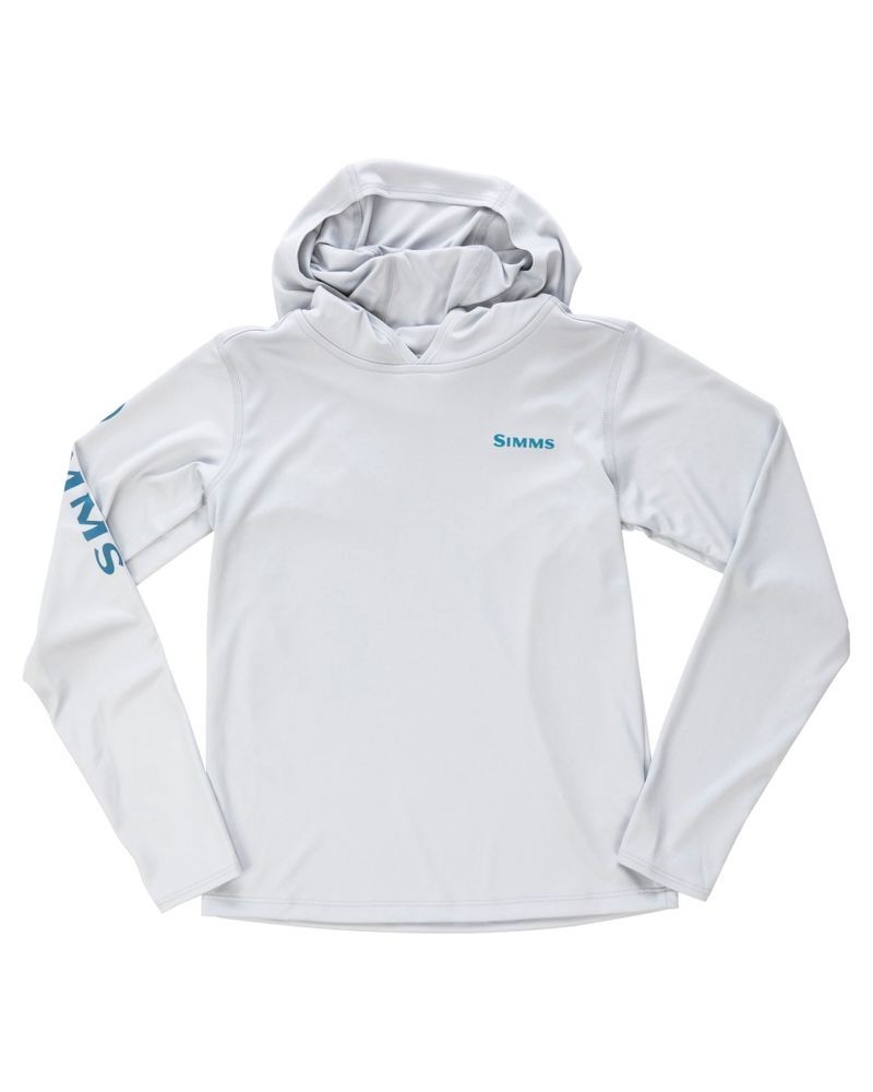 Haut de protection solaire enfant Simms Solar Tech Hoody pour les journées de pêche en famille