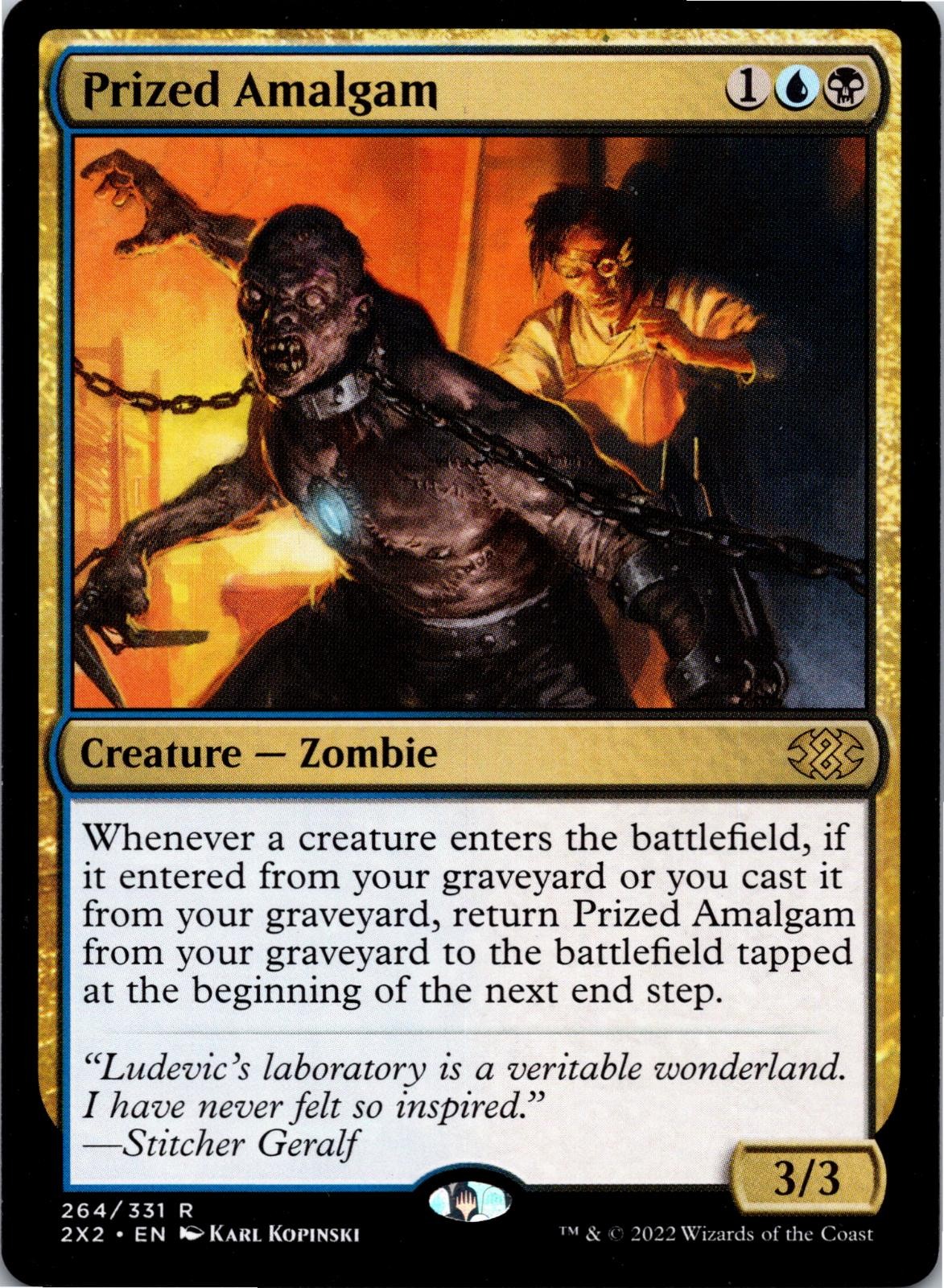Prized Amalgam Double Masters 2022 264 Near Mint