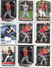 (9) Jackson Holliday w/Rookies Lot MLB Baseball Cards Collection