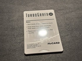 Air Zonk Game For TurboGrafx 16 HuCard Card Only Tested & Works Great! Authentic