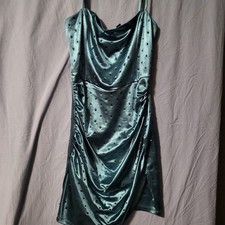 Windsor Green Strappy Sleeveless Bodycon Mini Dress Size S
