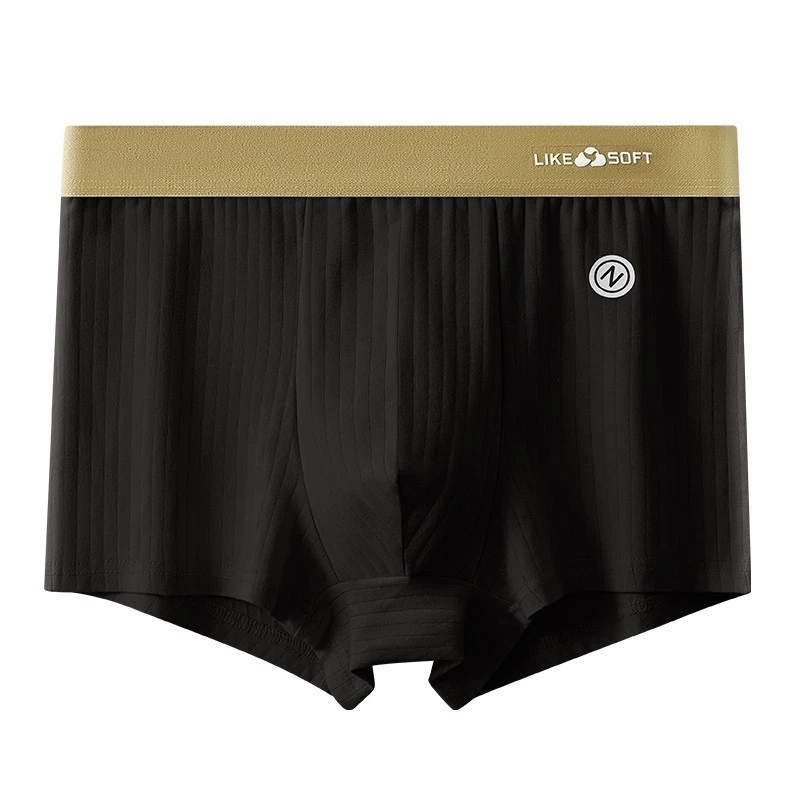 4 PIEZAS Calzoncillos boxer suaves transpirables cómodos para hombre Foto 4 de 4