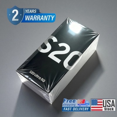 NEW SEALED Samsung Galaxy S20 Ultra 5G SM-G988U1 128GB Factory Unlocked