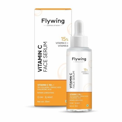 Flywing Vitamin C Face Serum - 30 ml Free Shipping
