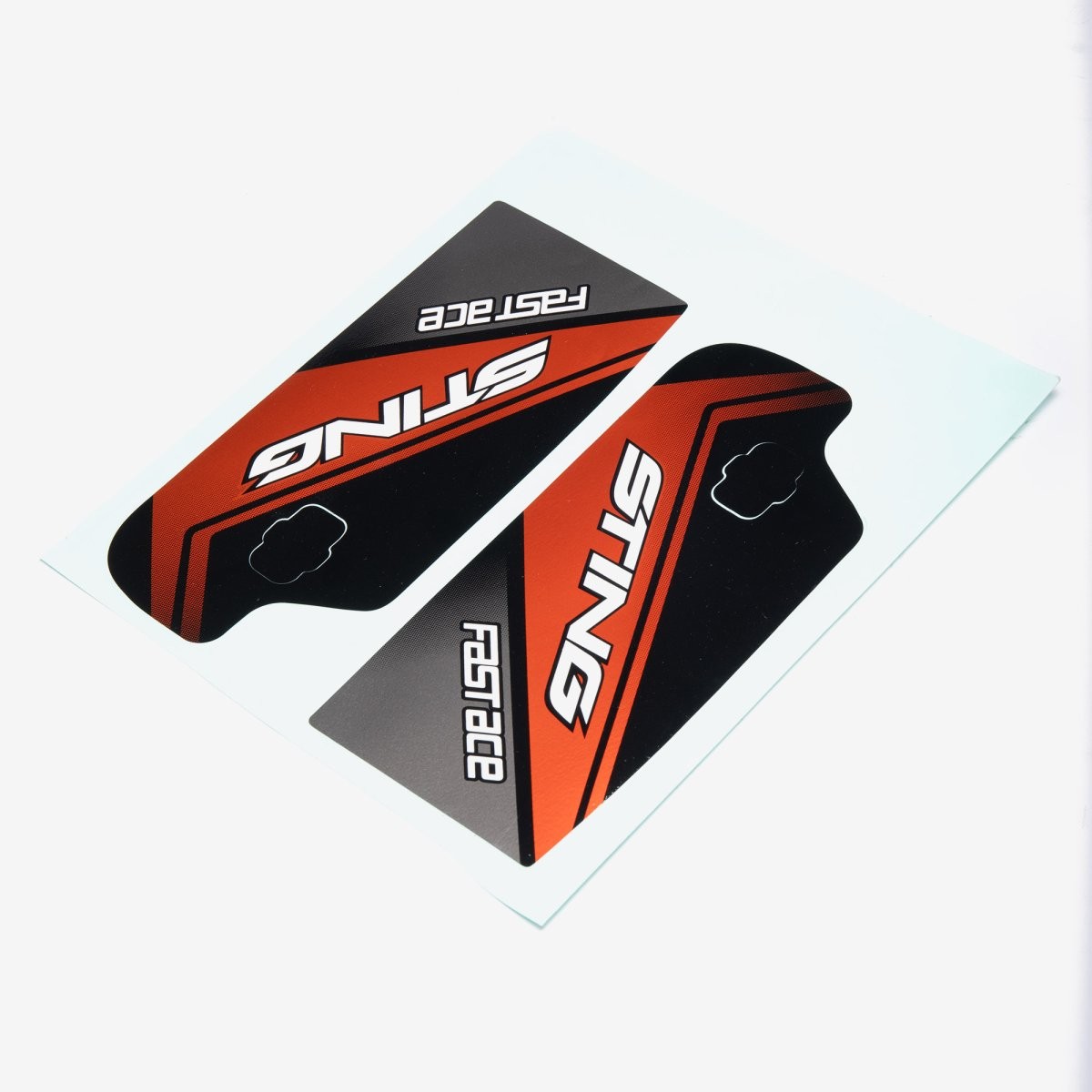 Motorcycle FastAce Front Fork Stickers Orange (STCKR290) BNIB DECAL IMAGE
