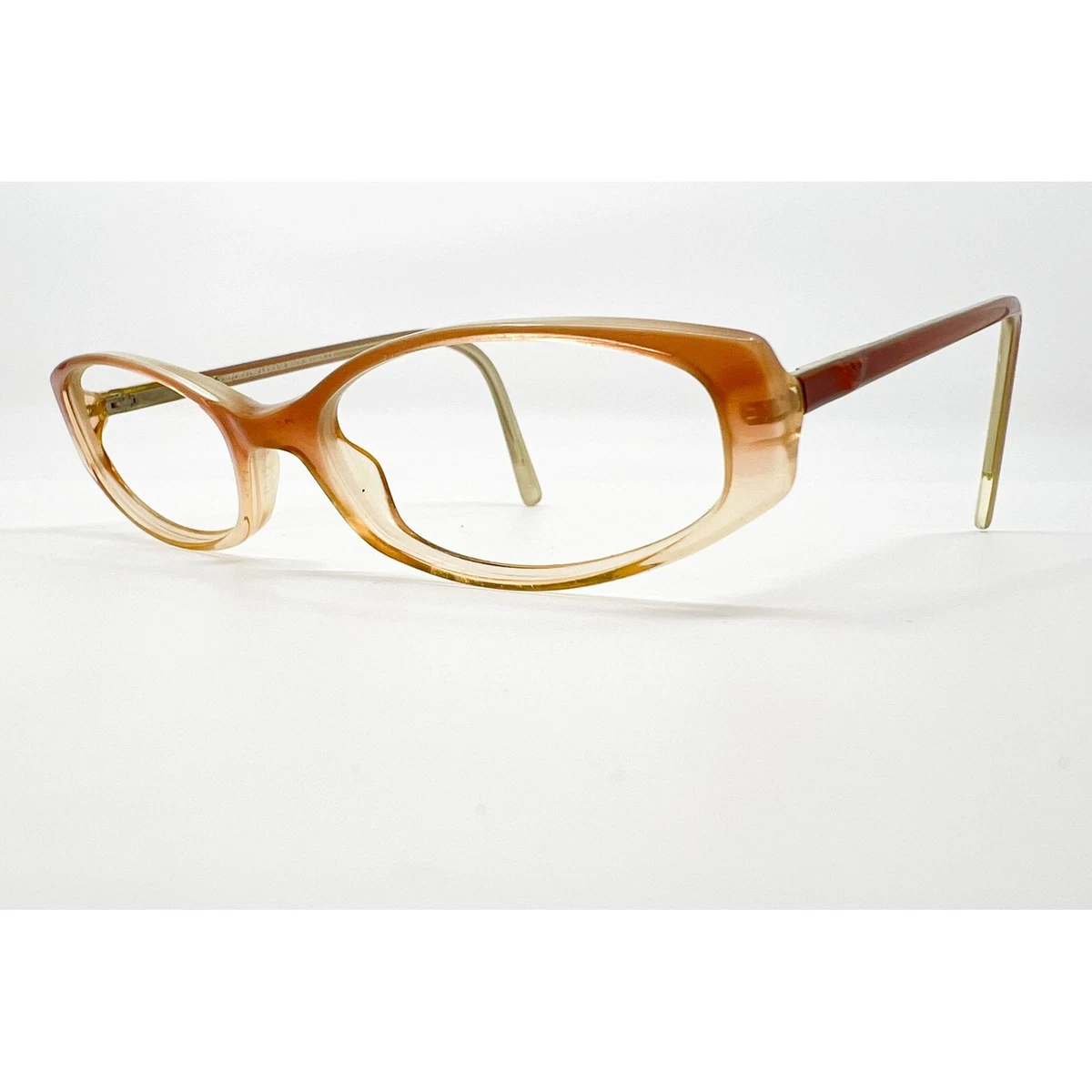 Emporio Armani Orange Plastic Eyeglass Frames for sale | eBay display picture 3