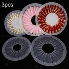 3x Ribbon Rosette Brooch Rosette Maker Ribbon Flower Making Tool