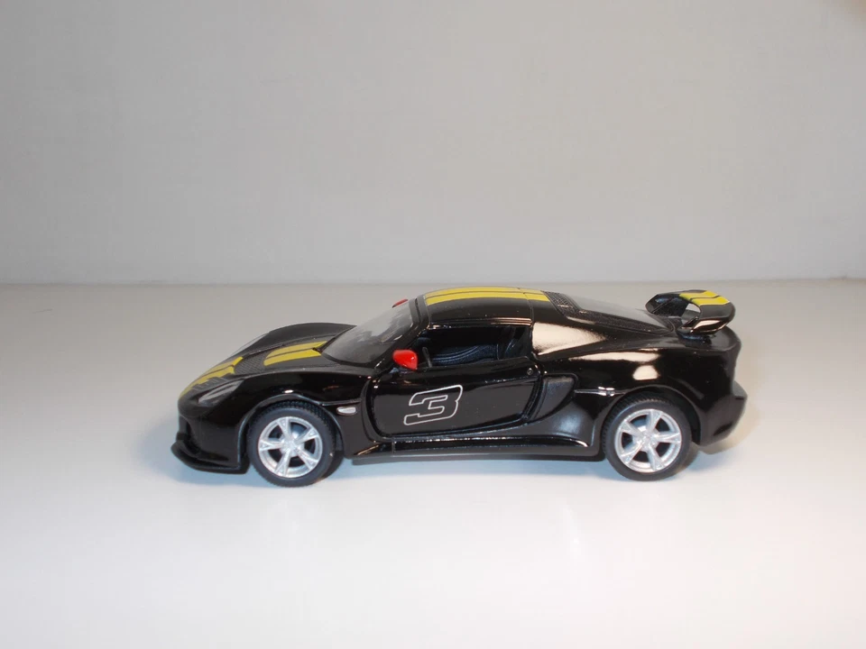 KiNSMART 5361 Lotus Exige S w/printing (2012) "Black" METAL Scala 1:32 - Immagine 3 di 3