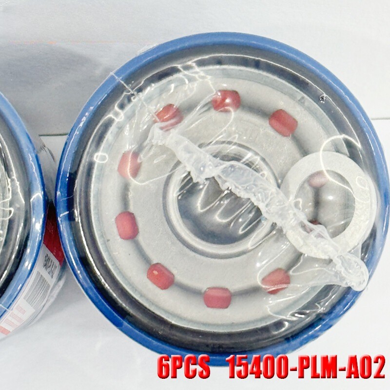6Pcs Oil Filters With Drain Plug Washer 15400-PLM-A02 New Sealed