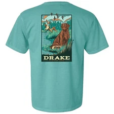 Drake Waterfowl Lab Short Sleeve T-Shirt DT9950