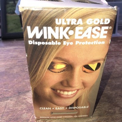 Ultra Gold Wink Ease Disposable, Eye protection￼ Tanning Beds 