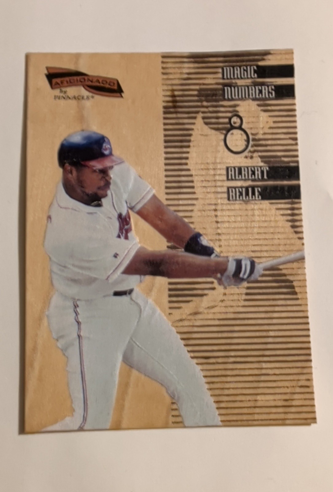 1996 Pinnacle Aficionado - Magic Numbers Albert Belle #7
