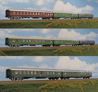 Acme 55305 55306 55307 8-Tlg. Reisezugset \ Scharnow Reisen \" Db, Ep. Iiic Neu"