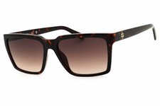 Guess GU00084 52F Dark Havana/Brown Gradient 58-17-145 Sunglasses New Authentic
