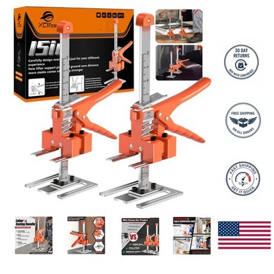 2-Pack Labor Saving Arm Jack Handle - Ergonomic Lifting Tool for 400 LB Capacity