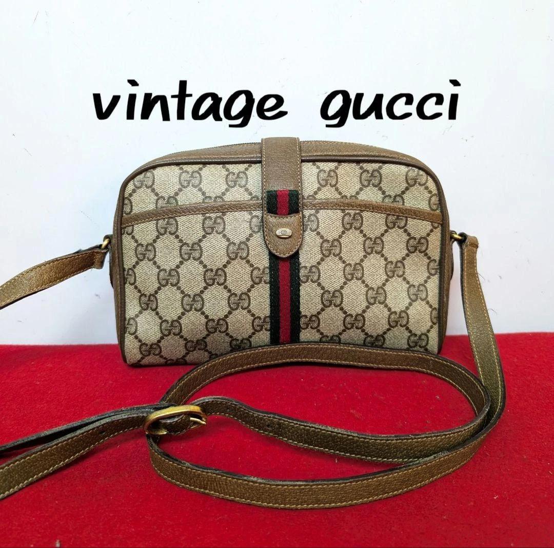 Sac bandoulière Gucci Sherry Line Pochette vintage authentique épuisé