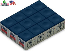 Silver Cup Billiard CHALK - ONE DOZEN