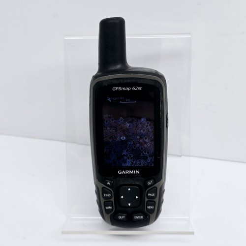 Garmin GPS Handheld Navigator Model GPSMAP 62st for Hiking Hunting Camping