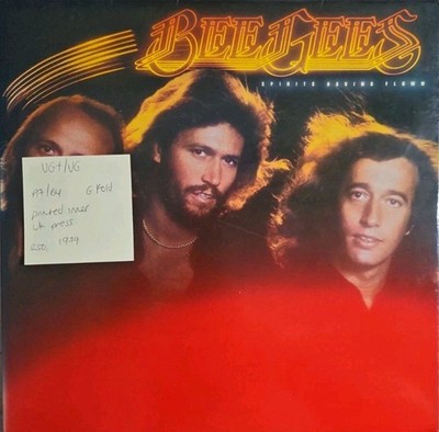 Bee Gees Spirits Having Flown Vinyl Record VG+/VG RSBG001 1979