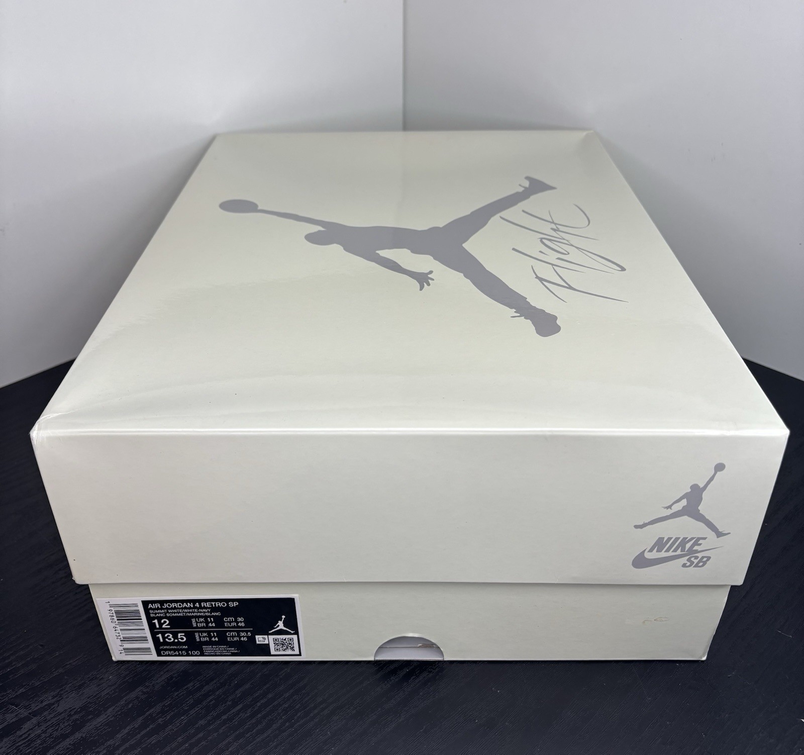 Size 12 - Nike SB x Air Jordan 4 Retro SP ‘Navy’ Men’s Sneakers (NEW) thumbnail 6