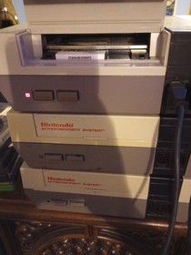 Nintendo NES Family Fun Fitness Stadium Events Cartridge and Box With Power Pad