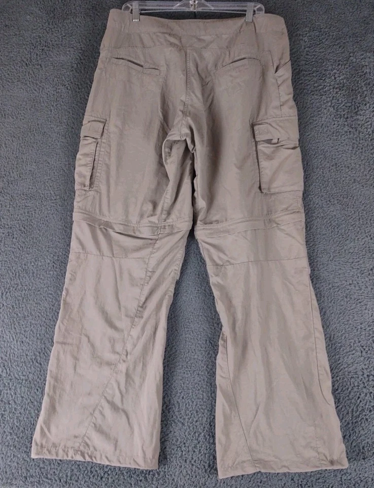 Mountain Hardwear Pants Mens Large Beige Convertible Belted Climbing Hiking - Image 2 of 4