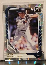 2026 Donruss #75 Don Mattingly Laser Holo New York Yankees
