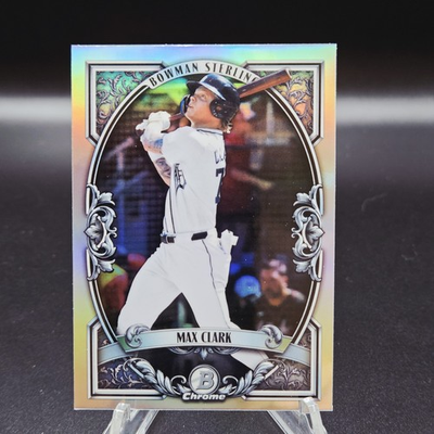 #ad 2026 Bowman Baseball Max Clark Bowman Sterling Chrome Detroit Tigers #BST 5 $1.99