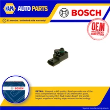 MAP Sensor fits VAUXHALL CORSA D 1.0 06 to 09 Z10XEP Manifold Pressure Bosch New