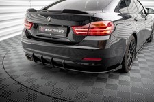 Diffusor Flaps passend f�r BMW 4er Gran Coupe F36 schwarz Hochglanz