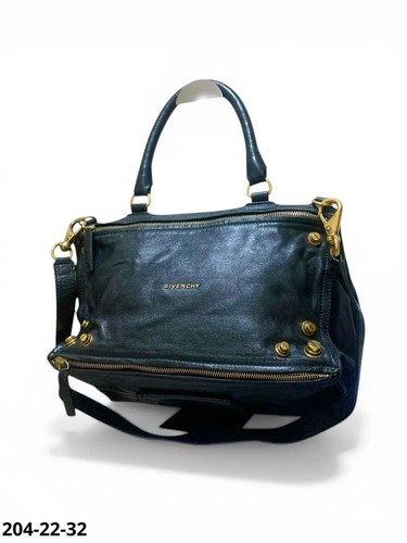 Givenchy Pandora 2-way Shoulder Bag Black Leather From Japan