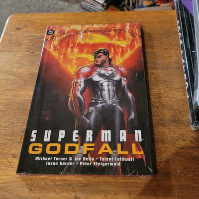 #ad Superman Godfall HC Hardcover DC Comics Michael Turner Sealed never opened $19.99