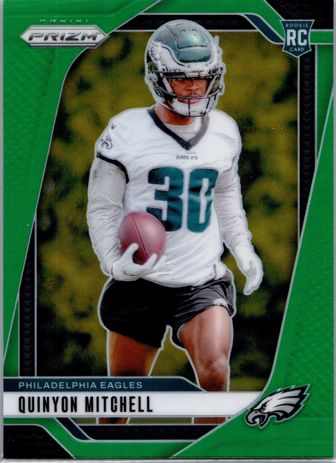2024 Panini Prizm #381 Quinyon Mitchell Green