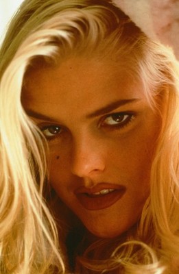 LMP100-165 1990s Actress Anna Nicole Smith Skyscraper Orig 35mm COLOR SLIDE
