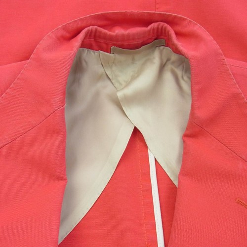 Gucci CTX 75907G 2B cotton tailored jacket red 44 Used LIFE-0 - Picture 3 of 9