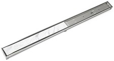 36" S-PVC Series Low Profile Cmplt Kit W/2.5" TileInsert Frame-SST