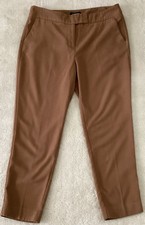 Liz Clairborne Careers Emma Classic Tan Casual Slacks Pants Sz 10 Inseam 25 inch