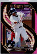 2025 Panini Select #112 Kyle DeBarge Pink and Purple Prizms #/199