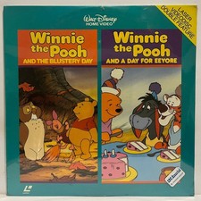 WINNIE THE POOH  THE BLUSTERY DAY - BY WALT DISNEY - 1988 US LASERDISC SEALED