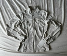 New Lululemon Define Jacket Size 10 Thumbholes Full Zip Bone Waist Length  