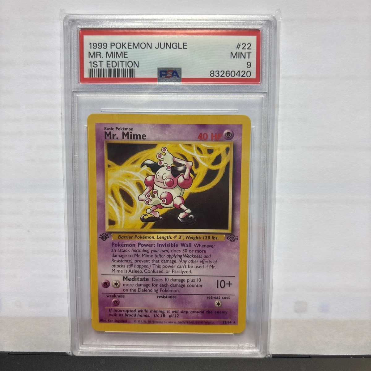 Pokémon TCG Professional Sports Authenticator (PSA) Rare Grade 9