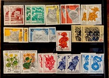 24 Briefmarken Bulgarien, verschiedene Motive/Werte, gestempelt, ohne Papier 
