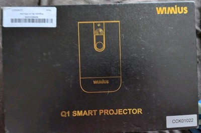 Wimius Q1 Smart Dlp Projector With  Auto Keystone Correction 