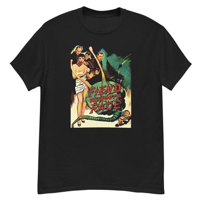 Fiend Without a Face cult horror film fan art t-shirt